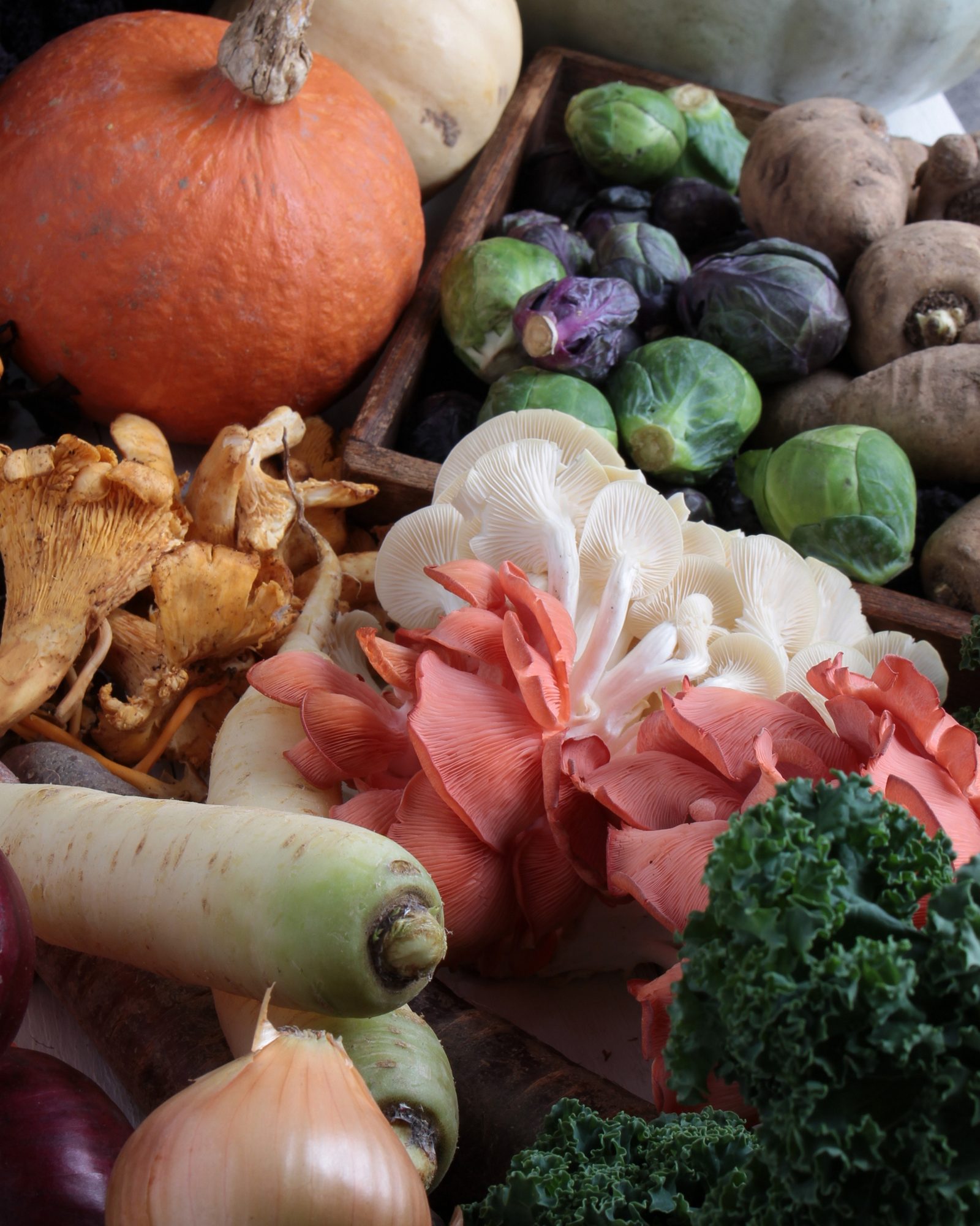 Five seasonal recipes using local produce available now