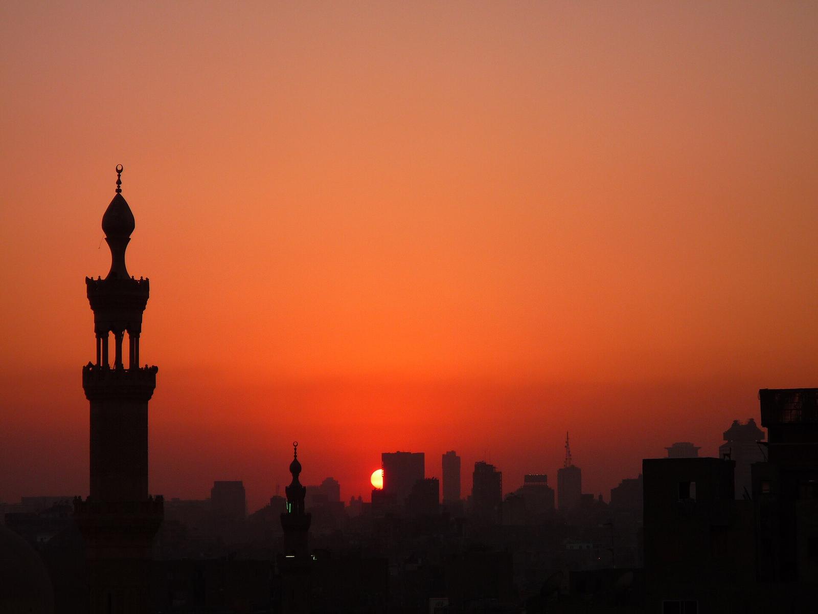 Sunset from El Azhar, Cairo